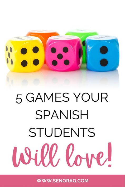 Language Learning Games, Adding Games, Spanish Games, Language Worksheets, Class Games, Spanish Classroom, Spanish Teacher, Spanish Resources, Language Resources