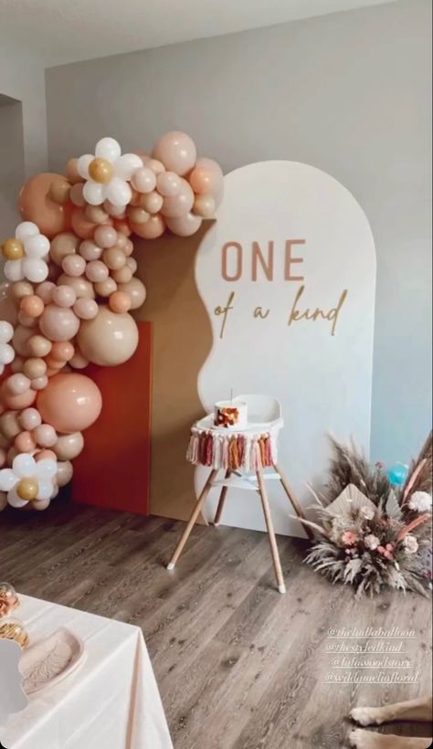 Cardboard 1 First Birthday, First Birthday Photo Booth Ideas, One Year Backdrop, 1st Birthday Inspiration, Boho One Year Old Birthday Theme, Isn’t She One-derful, One Year Old Birthday Backdrop, First Birthday Backdrops, One Derful First Birthday