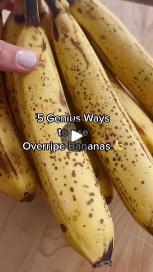 18K views · 573 reactions | 5 genius ways to use overripe bananas! 🍌#bananas #foodtips #nowaste #foodhacks #mugcake | Kalejunkie | Kalejunkie · Original audio Over Ripped Bananas Recipes, Banana Recipes Overripe Healthy, Over Ripe Banana Recipes, Recipes For Overripe Bananas, Overripe Banana Recipes, Healthy Banana Recipes, Banana Recipes Overripe, Ripe Banana Recipe, Banana Uses