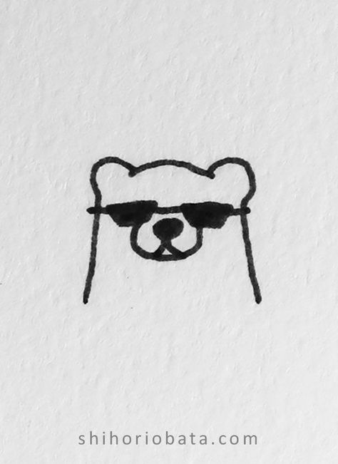 Bear Drawing, A Drawing, Drawing Ideas, Black And White, Drawings, White, Black, Art