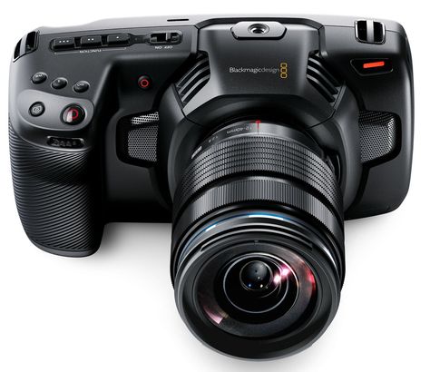 Blackmagic Unveils a $1,295 Compact Camera That Shoots 4K RAW Black Magic Camera, Best Dslr, Digital Camera Accessories, Digital Cinema, Best Digital Camera, Blackmagic Design, Remote Camera, Cinema Camera, Digital Film