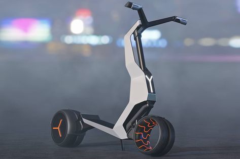 Electric Scooter Design, Scooter Rental, Scooter Design, Urban Commuter, Free City, Kick Scooter, E Scooter, Electric Motorcycle, Yanko Design