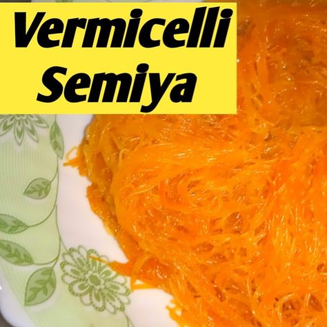 Easy Vermicelli Recipes, Vegetarian Vermicelli Recipes, Vermicelli Custard Recipe, Vermicelli Vegetarian, Sweet Vermicelli Recipes, Vermicelli Recipe, Semiya Upma, Vermicelli Recipes, Upma Recipe