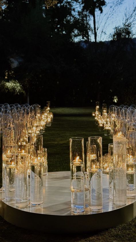 A candlelit ceremony…🤍 Stunning ALL candle ceremony designed for Braelyn + Zac at @parkerpalmsprings Save + Follow @luna_design_studios … | Instagram Candlelight Wedding Aisle, Candlelight Ceremony Wedding, Candle Entryway Wedding, Candle Light Ceremony Wedding, Candle Wedding Ceremony Altars, Candle Lit Ceremony Aisle, Wedding Ceremony With Candles, Wedding Lots Of Candles, Wedding Candles Decor