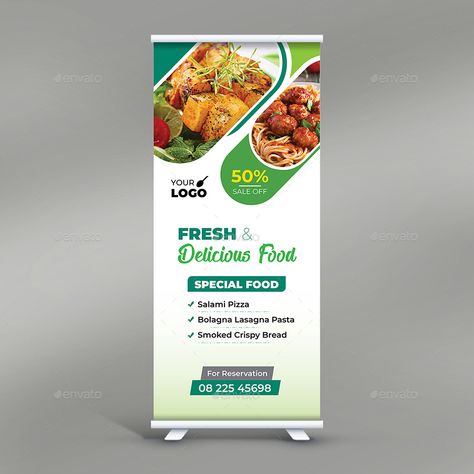 Restaurant Roll Up Banner #Restaurant, #Roll, #Banner Roll Up Banner Design, Banner Sample, Roll Banner, Restaurant Ad, Roll Up Design, Rollup Banner, Roll Up Banner, Kitchen Roll, African Men