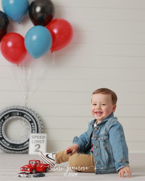 Speed Limit 2! Arthur is celebrating his second birthday and loves cars! #lehighvalleypa #lehighvalleynewbornphotographer #lorigenerosephotography #lorigenerose #lehighvalleyphotographer #lehighvalleysmallbusiness #lehighvalleyphotography #lehighvalleychildrensphotographer #bethlehemphotographer #allentownphotographer 2nd Birthday Boy Photoshoot, 2nd Birthday Photoshoot, Leo Photoshoot, Cars Photoshoot, Birthday Photoshoot Ideas Boys, Photoshoot Boy, 2nd Birthday Boys, Birthday Picture, Baby Boy Pictures