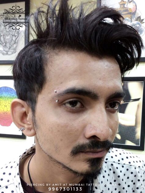 Eye brow piercing . @mumbaitattoocolaba  📲+919967301133 . . #piercing #eyebrowpiercing #bodypiercing #eyebrows #mumbai #piercingstudio #colaba Eyebrow Piercing Men, Anti Eyebrow Piercing, Brow Piercing, Piercing Men, Anti Eyebrow, Piercing Studio, Eyebrow Piercing, Eye Brow, Big Guys