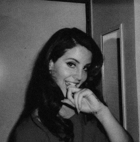 Lana Del Rey, A Woman, Black And White, Twitter, White, Black