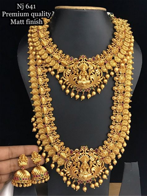 Bridal Sets Indian Wedding Jewelry Gold, Bridal Sets Indian Wedding Jewelry, Indian Wedding Jewelry Gold, Antique Haram, Necklace Set Indian Bridal Jewelry, Wedding Jewelry Gold, Wedding Jewellery Designs, Haram Designs, Unique Gold Jewelry Designs