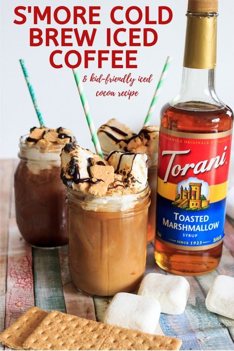 Iced Hot Chocolate Recipe, Torani Syrup Recipes, Torani Recipes, Iced Hot Chocolate, Brew Iced Coffee, Iced Coffee Recipes, Cold Brew Coffee Recipe, Cold Brew Recipe, Cold Brew Iced Coffee