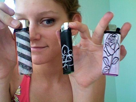 Quick, Simple, Easy D I Y Custom Lighters! #howto #tutorial Bic Lighter Crafts Diy, Diy Lighter, Custom Lighters, Bic Lighter, Decoupage Glue, Things To Do At Home, Creative Diy Gifts, Light Crafts, Glitter Diy