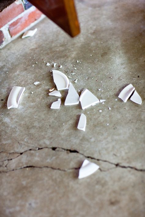 The bride said she started the day with the tradition of breaking a plate for good luck!  Photography by jeffreyandjuliawo... Wedding Wishlist, Saint Louis Missouri, Garden Backdrops, Missouri Wedding, Always A Bridesmaid, St Louis Wedding, Boston Wedding, For Good Luck, Wedding Boston