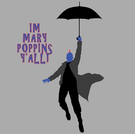 Hell yeah he's cool. I’m Mary Poppins Yall, Yondu Mary Poppins, Yondu Marvel, Im Mary Poppins Yall, Gotg 2, Michael Rooker, D Images, Mary Poppins, Hell Yeah