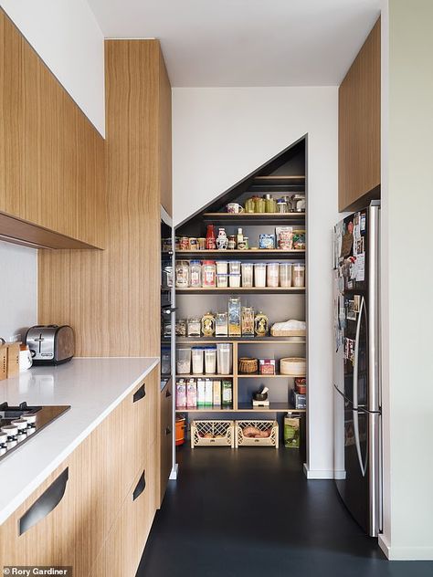 Apartment Kitchen Storage Ideas, Corner Kitchen Pantry, Kitchen Pantries, Compact Kitchens, Small Kitchen Pantry, Traditional Kitchen Cabinets, Laminate Kitchen Cabinets, Modern Pantry, Corner Pantry