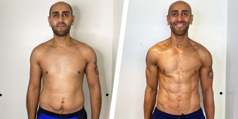 Six Pack Body, Six Pack Men, Muscle Transformation, Bald Man, Go To The Gym, Dad Bod, Natural Pain Relief, Lean Body, Six Pack