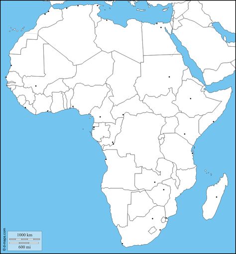 Africa : free map, free blank map, free outline map, free base map : states, main cities Montessori Lower Elementary, Teaching Culture, Montessori Geography, Montessori Teaching, Homeschool Social Studies, Homeschool Geography, Montessori Homeschool, Classroom Art Projects, Montessori Ideas