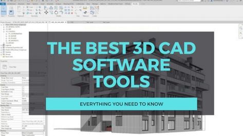 12 Best CAD Software 2022 (For Every Skill Level!) - 3DSourced Free Cad Software, 3d Modeling Software, Cad Software, Rapid Prototyping, 3d Software, Cad Design, Amazing Architecture, Diy Tools, Autocad