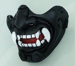 Knight Samurai, Mascara Hannya, Masque Hannya, Oni Maske, Mascara Oni, Japanese Demon Mask, Mask Halloween Costume, Hannya Mask Tattoo, Samurai Mask