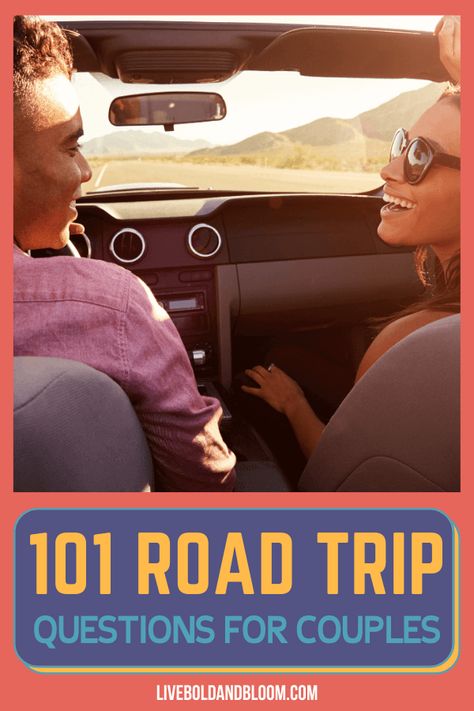 Make your road trips an event where you can get to know each other better and have fun. Ask these road trip questions for couples on your next trip. Rekindle Marriage, Road Trip Questions, Car Games To Play, Strengthen Your Marriage, Trip Games, Questions For Couples, Marriage Retreats, Marriage Couple, Road Trip Games