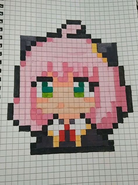 Pixel Art Ideas Hello Kitty, Basic Pixel Art, Pixel Art Grid Cute, Pixel Art Small Cute, Large Pixel Art, Pixel Art Inspiration, Pixel Art Easy Cute, Pixel Art Ideas Simple, Cute Pixel Drawing