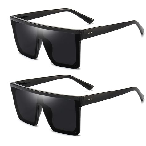 Black sunglasses square