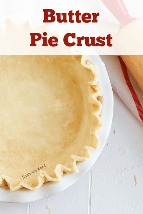 If you find homemade flaky Butter Pie Crust to be intimidating then this is the recipe for you!  With only 4 simple ingredients you'll become a pastry master creating beautiful and delicious homemade pies in no time! #dessert #pie #piday #piecrust #flakypiecrust #butterpiecrust #homemadepiecrust #piecrustrecipe #easypiecrust #thanksgivingpie #christmaspie #numstheword #blindbakepiecrust #easypiecrustrecipe #singlepiecrust #doublepiecrust Flaky Butter Pie Crust, Easy Empanadas Recipe, Best Pie Crust Recipe, Butter Pie Crust, Flaky Pie Crust Recipe, Dessert Cravings, Pie Crust Recipe Easy, Homemade Pies, All Butter Pie Crust