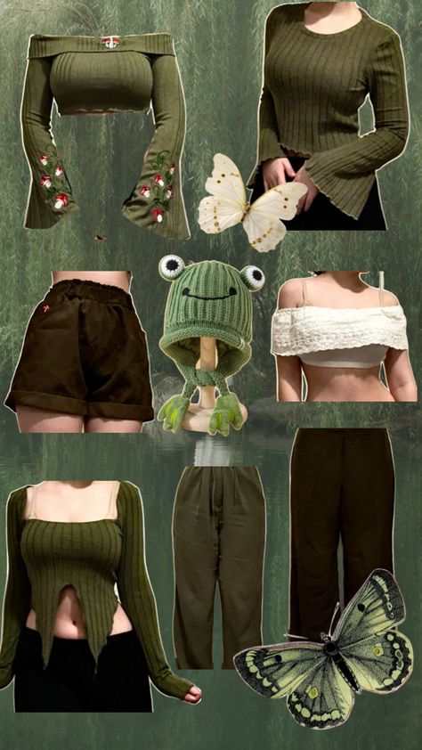 Swamp Outfit, Swamp Core, Fairy Core Clothes, Core Clothes, Grunge Core, Fairy Core, Winter Style, Clothes For Sale, Winter Fashion