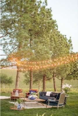 Vineyard Wedding Decor, Wedding Lounge Area, California Winery Wedding, Corporate Events Decoration, Outdoor Lounge Area, Wedding Lounge, California Wedding Venues, Cafe Lights, Rustic Outdoor