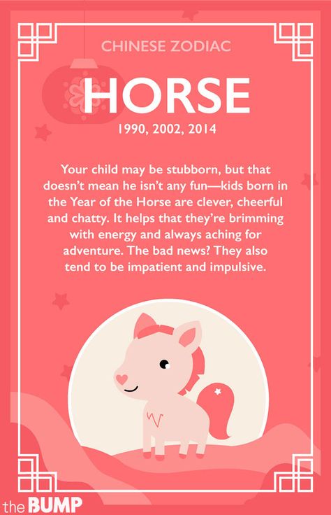 Chinese Horoscope Predictions for Baby in 2019 Horse Zodiac, Chinese Zodiac Horse, Chinese New Year Zodiac, Chinese Horoscope, Zodiac Cards, Year Of The Horse, Chinese Astrology, Astrology And Horoscopes, Animal Symbolism