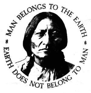 "This we know: the earth does not belong to man, man belongs to the earth. All things are connected like the blood that unites us all. Man did not weave the web of life, he is merely a strand in it. Whatever he does to the web, he does to himself." Chief Seattle Chief Seattle, American Quotes, Sitting Bull, Native American Wisdom, Native American Quotes, Native American Peoples, Native American History, Native American Art, Mother Earth