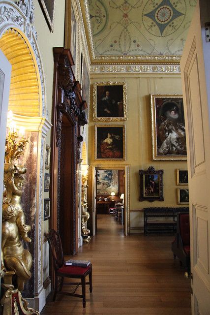 Kingston Lacy | sj.fisher | Flickr London Apartment Aesthetic, House Interior Aesthetic, London House Interior, English Manor Houses Interior, Kingston Lacy, Manor House Interior, Old Money House, English Manor Houses, Castle Aesthetic