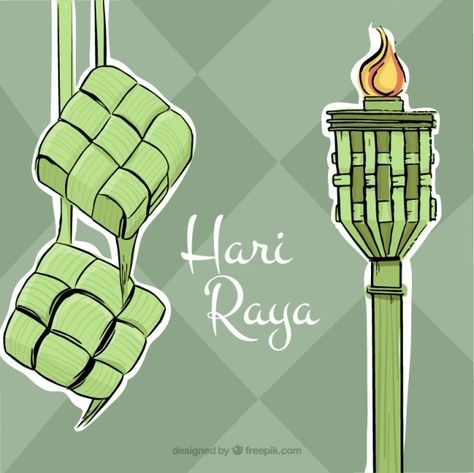 Hari Raya Background, Raya Background, Diy Eid Decorations, Ramadan Cards, Eid Mubarak Greeting Cards, Eid Crafts, Eid Mubarak Greetings, Hiasan Bilik, Hand Drawn Lettering