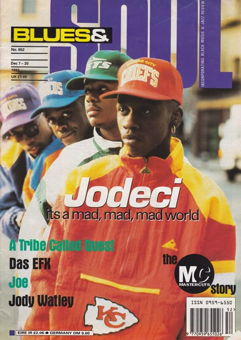 Blues & Soul: Jodeci, December, 1993 Jamel Shabazz, Dru Hill, Looks Hip Hop, A Tribe Called Quest, Black Magazine, Aesthetic 90s, 90s Hip Hop Fashion, 일본 패션, Collage Vintage