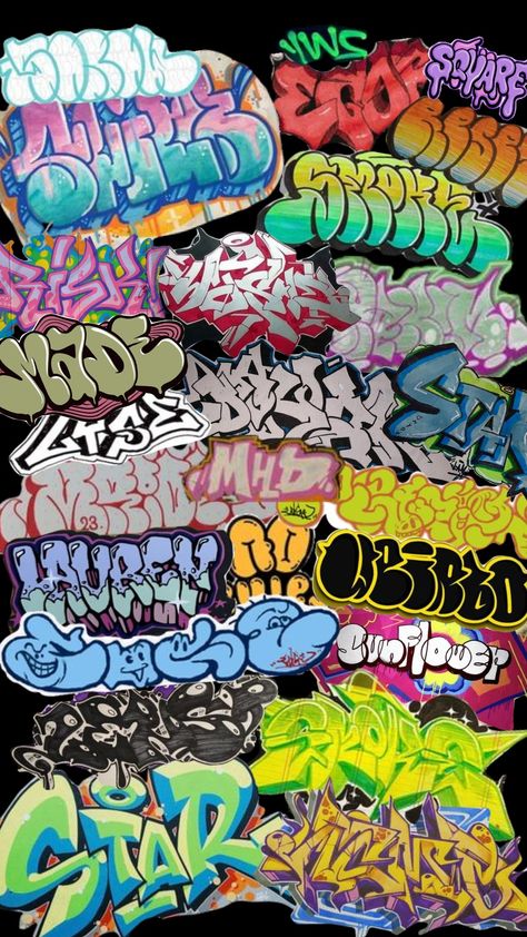 graffi shuffle #graffiti #art #streetart Graphitis Street Art, 80s Graffiti, Rainbow Graffiti, Random Graffiti, 90s Graffiti, Grunge Designs, Zombie Character, Graffiti Collage, Graffiti Books