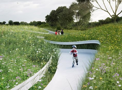 Where the river runs by Penda Landscape Pavilion, China Garden, Grasses Landscaping, Landscape And Urbanism, Chinese Landscape, Landscape Architecture Design, San Francesco, Square Garden, Green Building