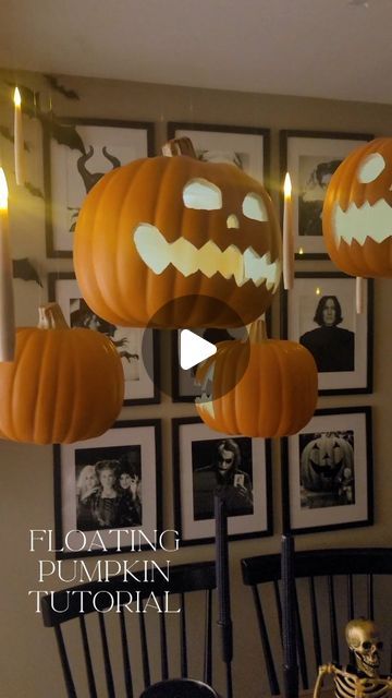 Brandi Bowman Putnam on Instagram: "Sharing the tutorial on how we created the floating pumpkins! All supplies used are linked in my bio! 🎃

#halloween #halloweenaesthetic #halloween2024 #halloweencountdown #fall #homedecor #halloweendecor" Floating Pumpkins, Halloween Countdown, August 19, Salad Dressing, Pumpkins, Brandy, Halloween Decorations, Decorating Ideas, Floating