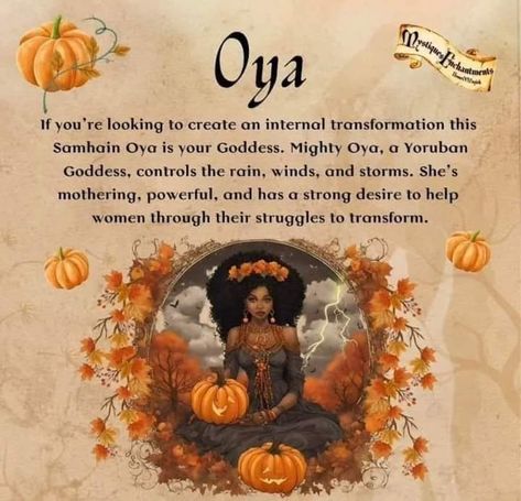 Samhain Traditions, Goddess Magick, African Mythology, Pagan Spirituality, Samhain Halloween, Wiccan Magic, Witch Spirituality, Grimoire Book, Magic Spell Book