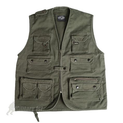 Olive Moleskin Fishing Vest Gardener Fashion, Mens Waistcoat, Multicam Black, Fishing Vest, Outdoor Vest, Suits Clothing, Fishing Women, Body Warmer, Moleskine