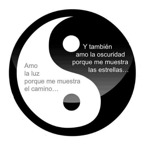 Imagen-motivación-superación_6056 Yin Yang Art, Frases Tumblr, Ying Yang, Spanish Quotes, Yin Yang, Reiki, Pie Chart, Virginia, Vision Board