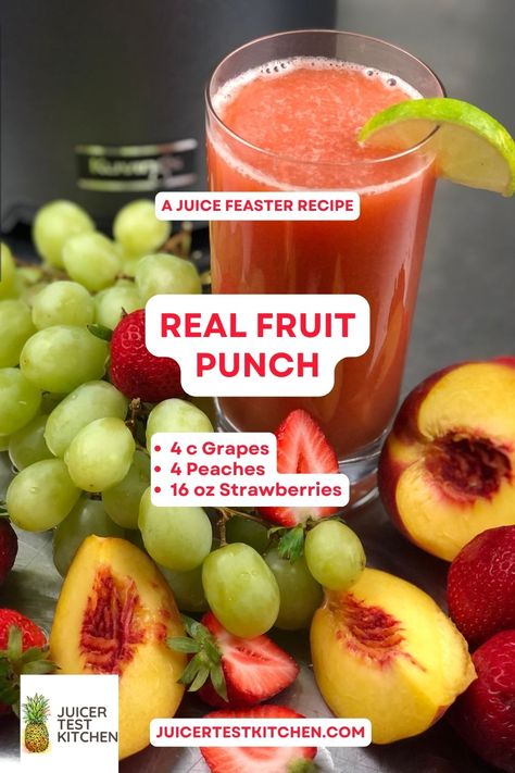 Try this juicy real fruit punch recipe to help boost your circulation. Fruit Punch Recipe, Fresh Juice Recipes, Makanan Rendah Kalori, Healthy Juicer Recipes, Fruit Juice Recipes, Healthy Juice Drinks, Juice Cleanse Recipes, Juice Smoothies Recipes, Juicy Juice