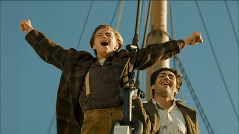 Jack is already at the front of the boat. Original Titanic, Rhett Butler, Billy Zane, Jack Lemmon, Film Trailer, Apollo 13, Jack Dawson, Margaret Mitchell, Titanic Movie