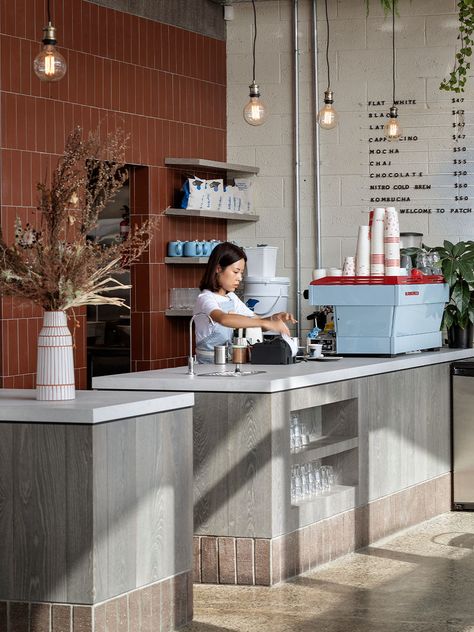 Bar Island, Cafe Counter, Cafe Shop Design, Coffee Shops Interior, Counter Design, Coffee Shop Design, Cafe Interior Design, Strawberry Fields, Restaurant Interior Design