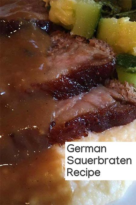 Print Recipe German Sauerbraten Recipe German Sauerbraten Recipe Course: Main CourseCuisine: GermanServings: 4 German Pot Roast, Best Chicken Pot Pie Recipe, German Sauerbraten Recipe, Saurbraten Recipe, The Best Chicken Pot Pie, Sauerbraten Recipe, Daring Gourmet, Cheap Recipe, Food With Friends