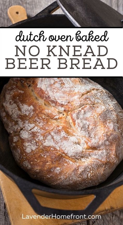 Make Your Own Bread, Beer Bread Recipe, Oven Bread, Dutch Oven Bread, Homemade Bread Recipes Easy, Homemade Bread Easy, Bread Oven, Artisan Bread Recipes, Dutch Oven Cooking