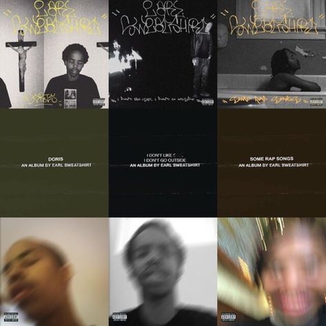 Earl Sweatshirt Album, Some Rap Songs, Vince Staples, Earl Sweatshirt, Favorite Albums, Black Dude, Flower Boy, Rap Lyrics Quotes, Real Hip Hop