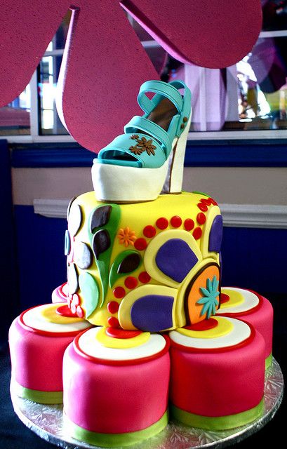 70's Theme Cake Hippie Cake, 70s Birthday, Disco Birthday, Shoe Cakes, Disco Theme, Platform Shoe, 50th Birthday Cake, Crazy Cakes, Theme Cake