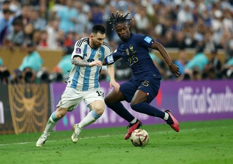 Lionel Messi: Twitter thread highlights Argentina star's football IQ vs France Argentina Vs France, Messi Vs, Messi Argentina, World Cup Final, The Genius, Cup Final, Lionel Messi, World Cup, Highlights