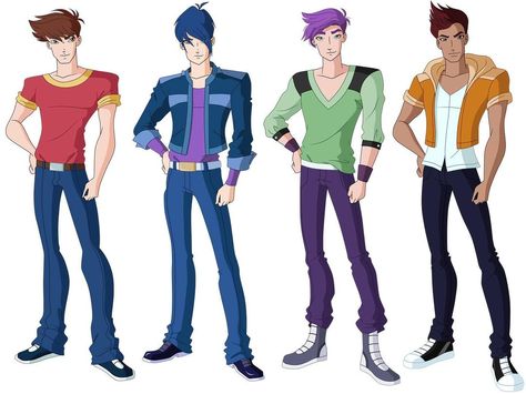 Winx Specialists Oc, Winx Club Specialists, Winx Redesign, Boyfriend Harry, Singer Outfits, Arte Monster High, Magical Boy, Klub Winx, Fairy Coloring Pages