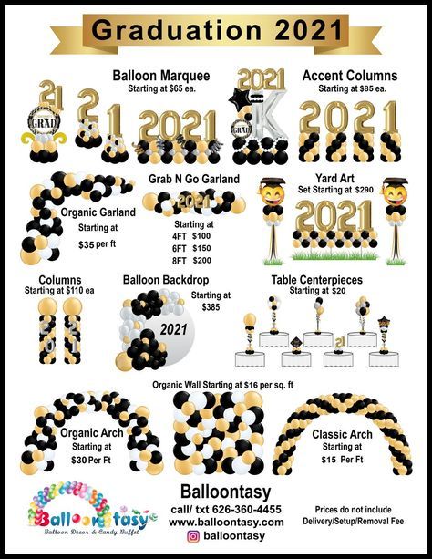 Balloon Arch Size Chart, Prom Balloon Arch Ideas, Balloon Arch Pricing Guide, Balloon Garland Prices, Balloon Garland Pricing Guide, Balloon Menu Pricing, Balloon Arch Pricing, Balloon Garland Pricing, Balloon Pricing Guide