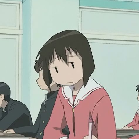 Azumanga Osaka Matching Pfp, Kaorin Azumanga Diaoh, Kaorin Azumanga, Azumanga Daioh Matching Icons, Azumanga Daioh, Matching Profile Pictures, Matching Pfp, Anime Shows, Matching Icons